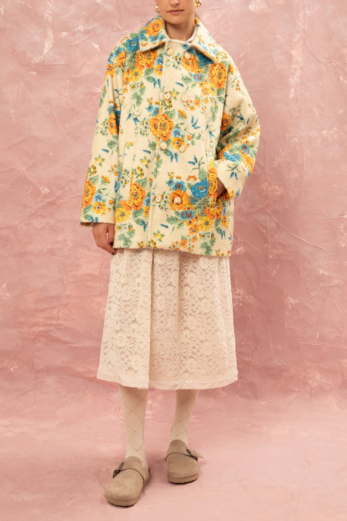 SOFT SUPER OVERSIZED LONG JACKET
 "TAPETSARIA“