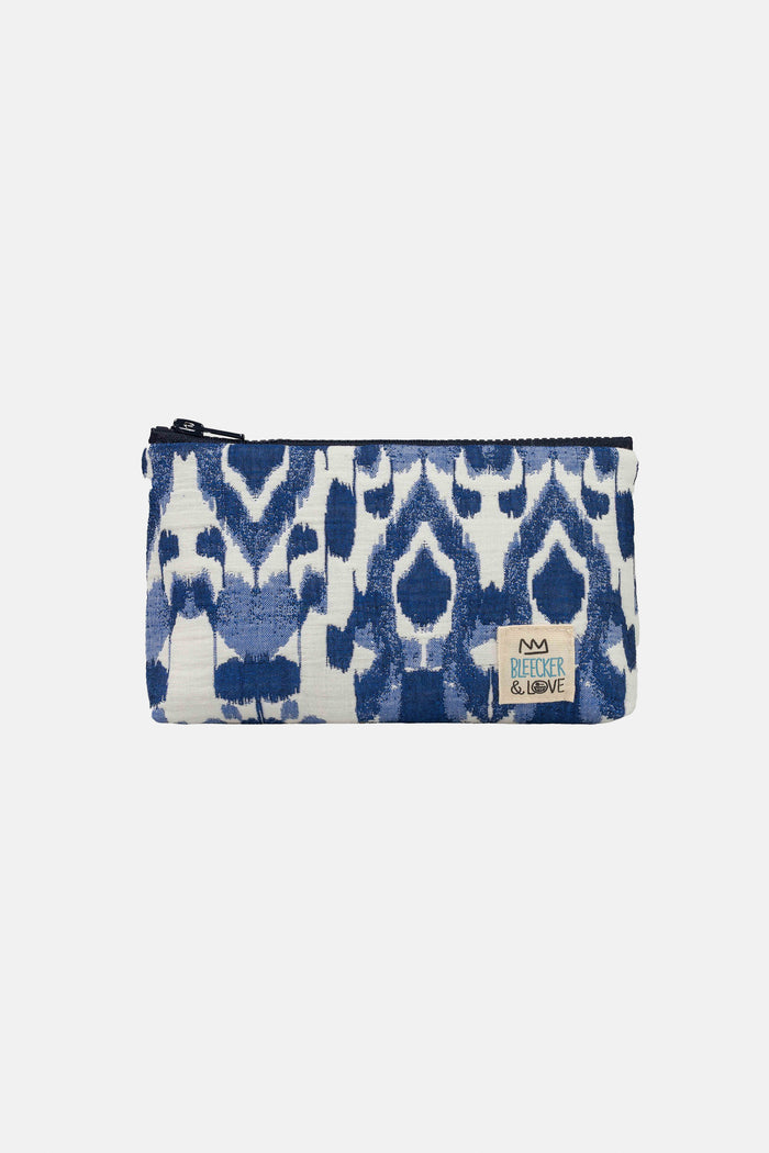 MINI POUCH "VARADERO" NAVY/WHITE