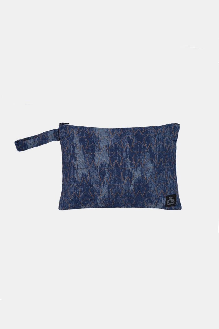 POUCH "VEGA" BLUE/ORANGE