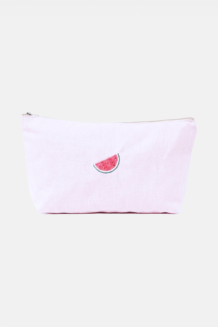 CLUTCH BAG "WATERMELON" PALE PINK