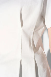 FITTET COTTON T-SHIRT WHITE