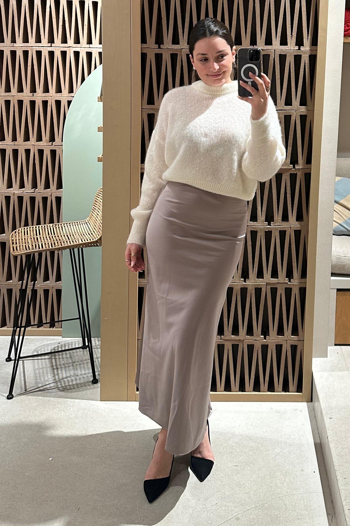 LONG SKIRT “HELIUM”