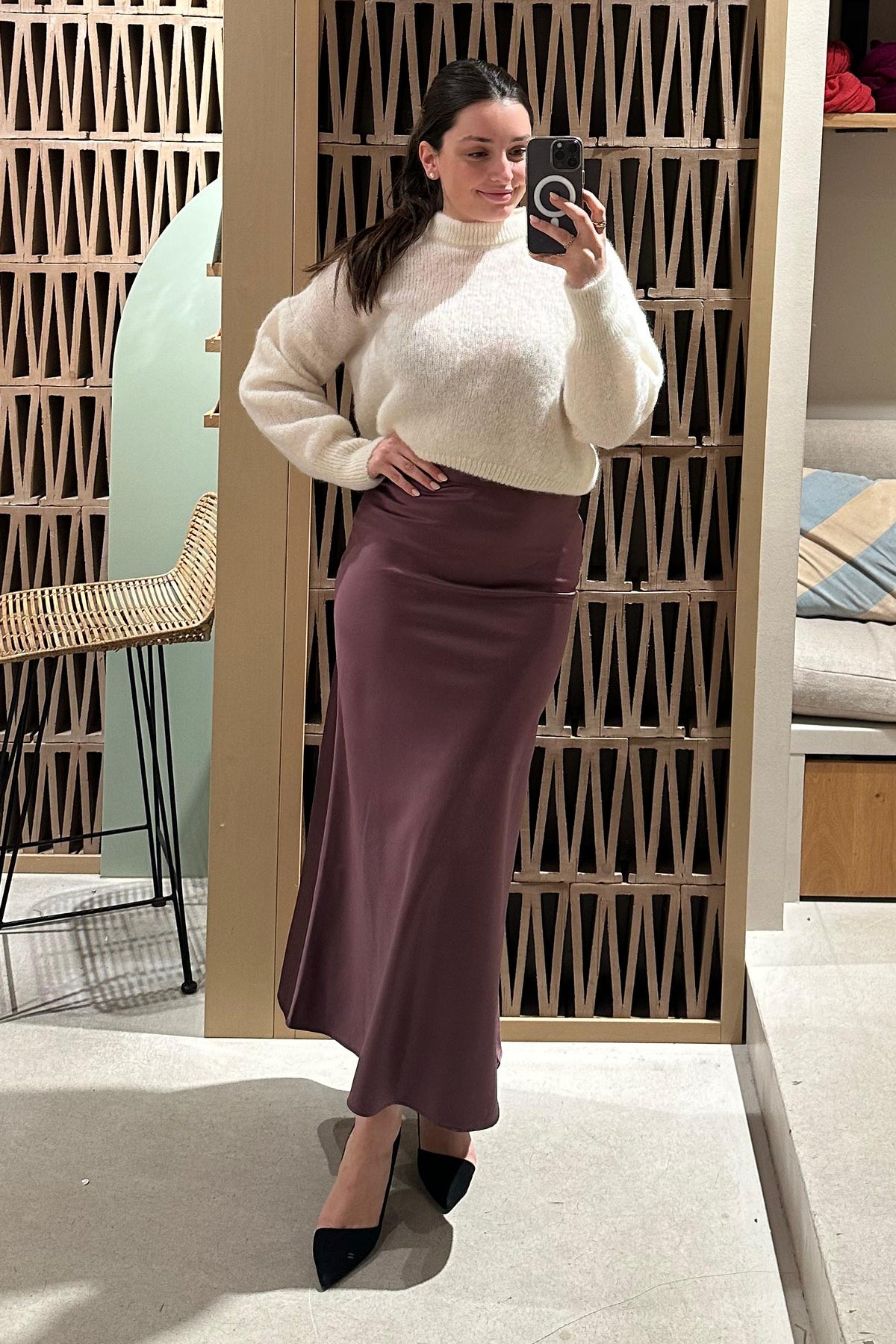 LONG SKIRT “HELIUM”