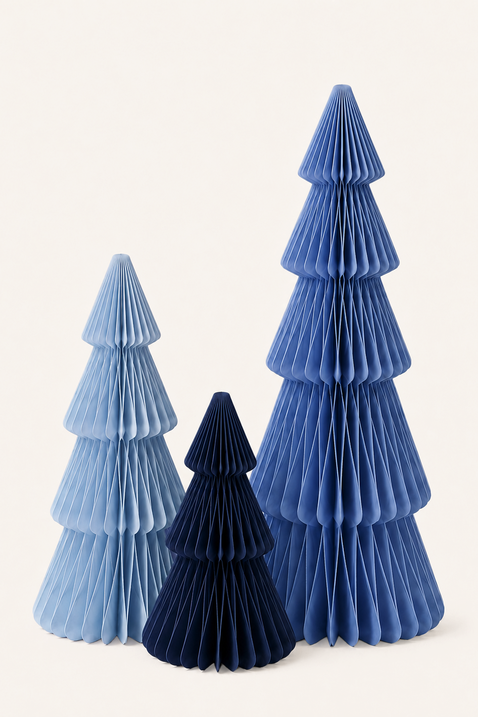 PAPER TREE SET ICE BLUE/BLUE/NAVY