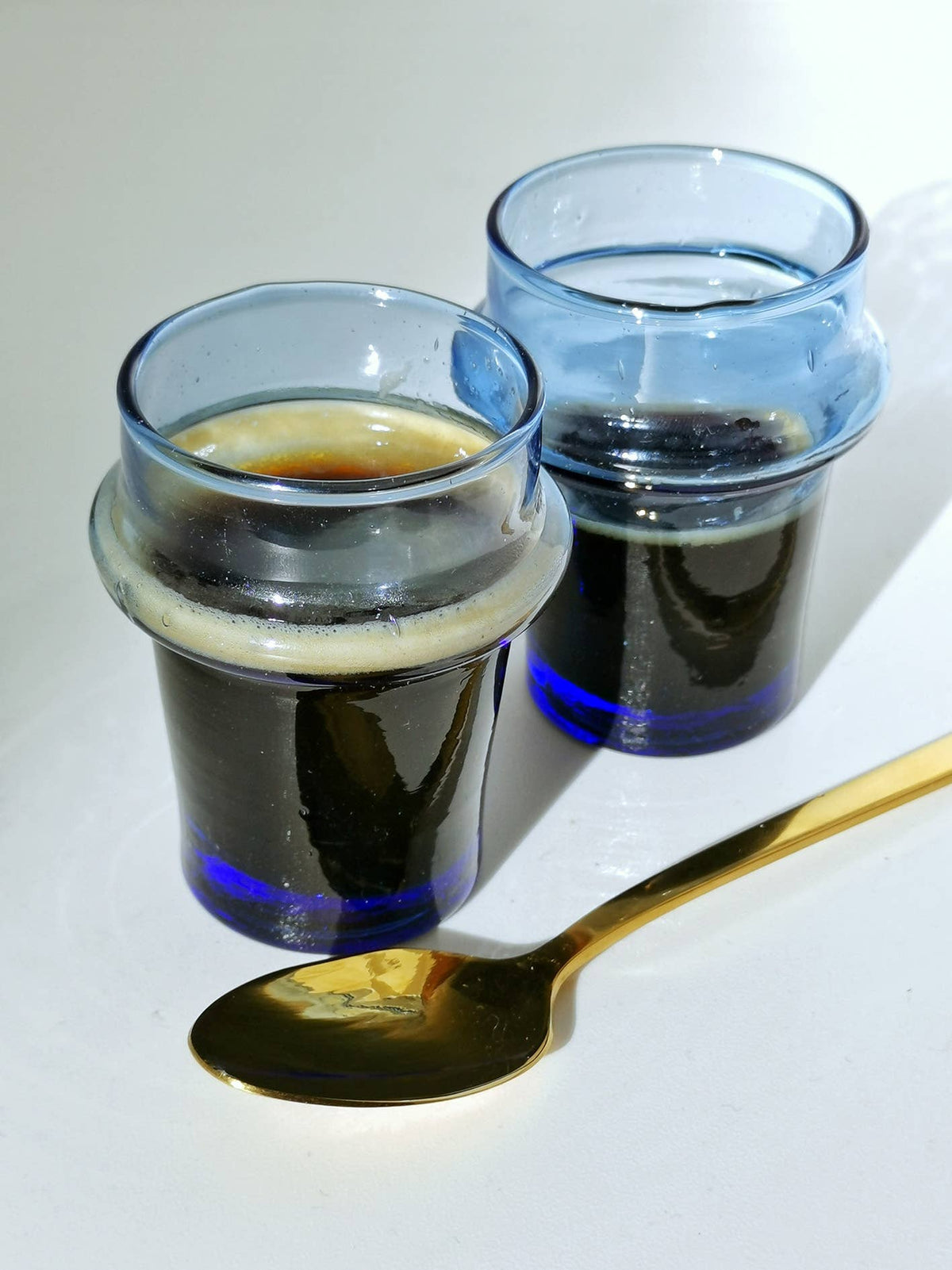 MINI BLUE BELDI GLAS