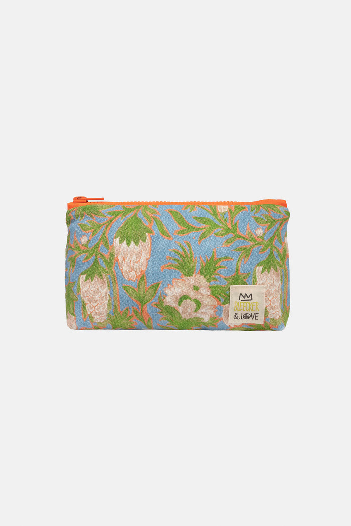 MINI POUCH "AMALFI" BLUE/GREEN