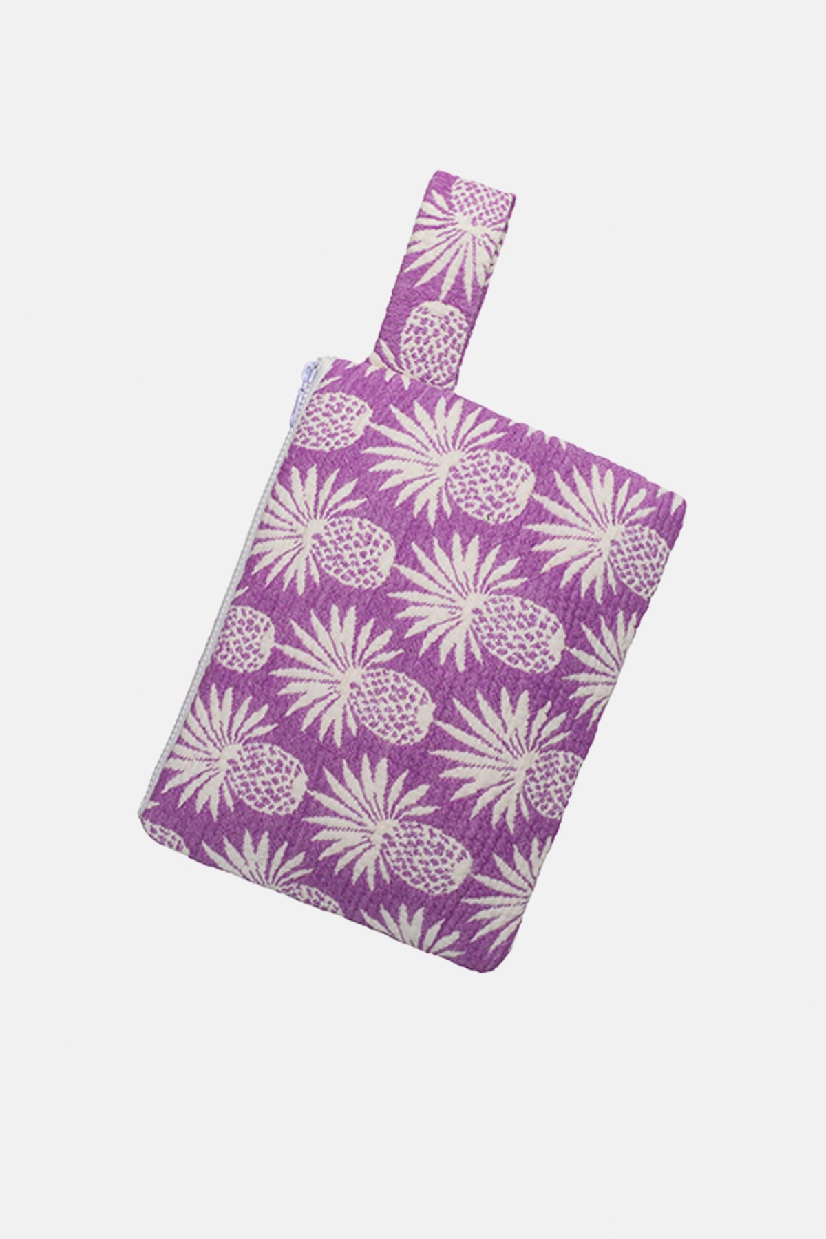 WOVEN CLUTCH "ANANAS" PURPLE