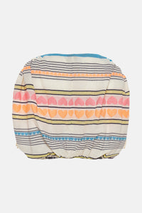 WOVEN JACQUARD TOP "ASTRA" MULTICOLOR