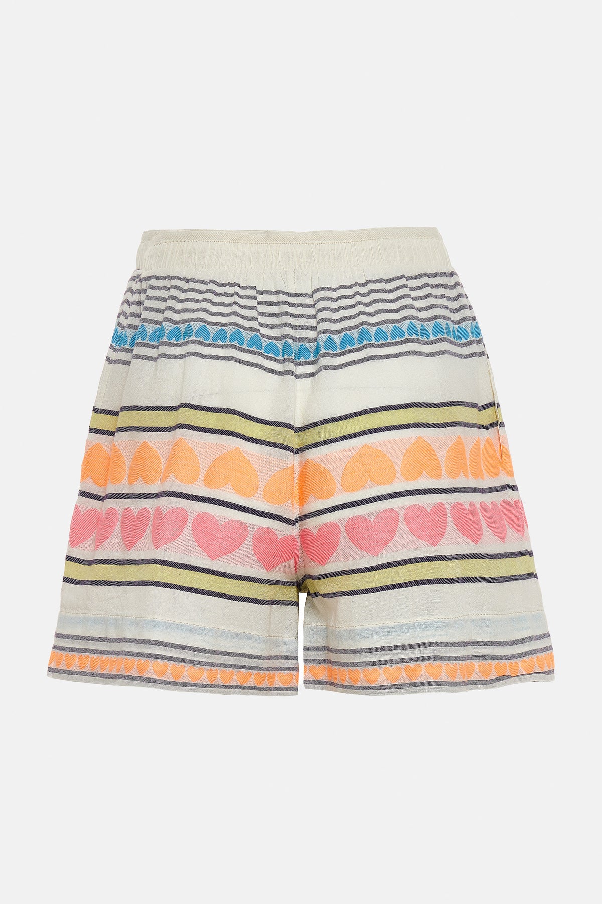 WOVEN JACQUARD SHORTS "AXIS" MULTICOLOR