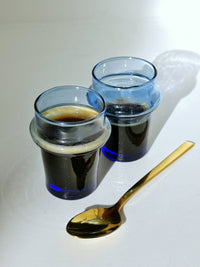 MINI BLUE BELDI GLAS