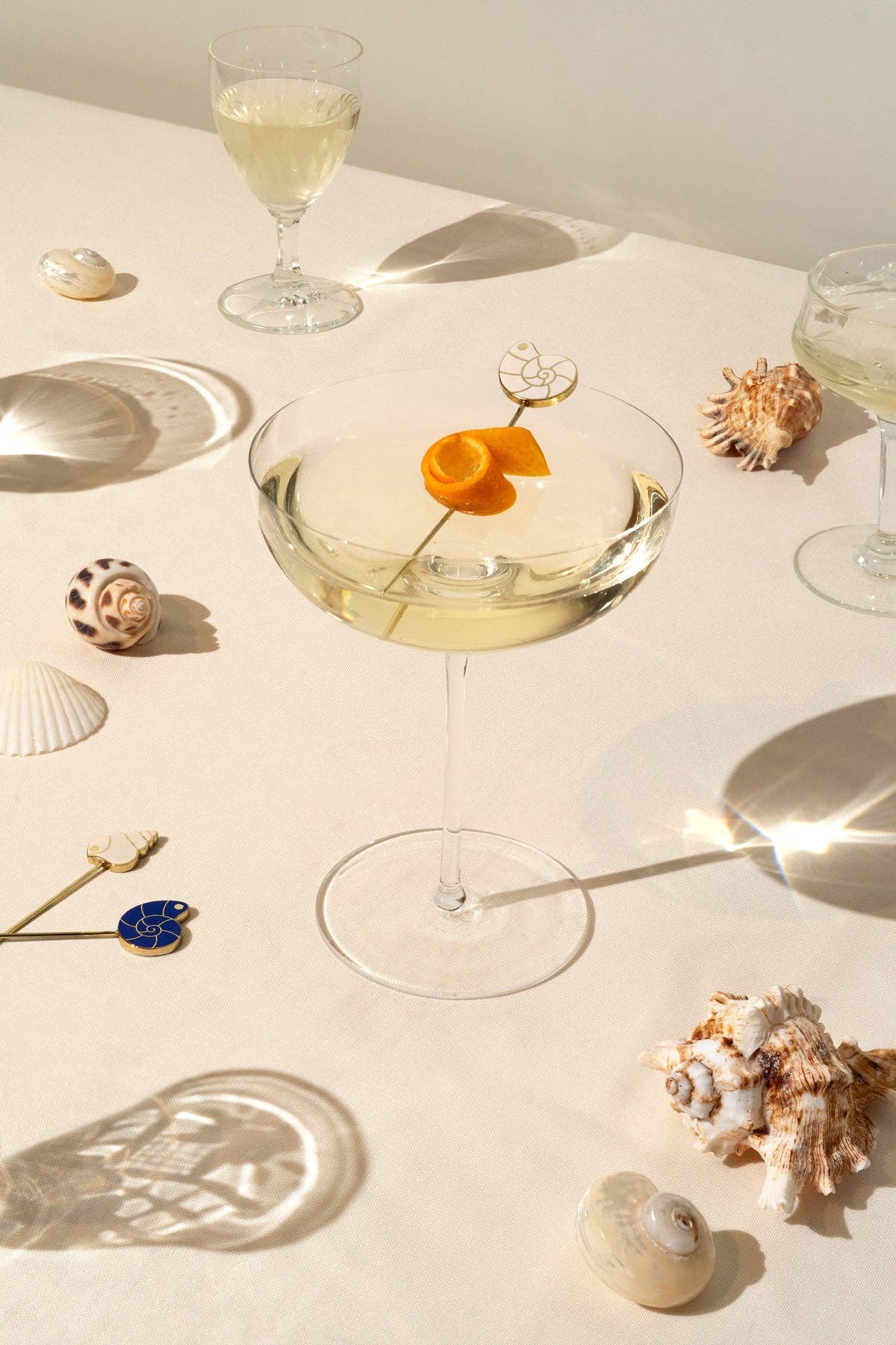 COCKTAIL PICKS ”PEARL SHELL”