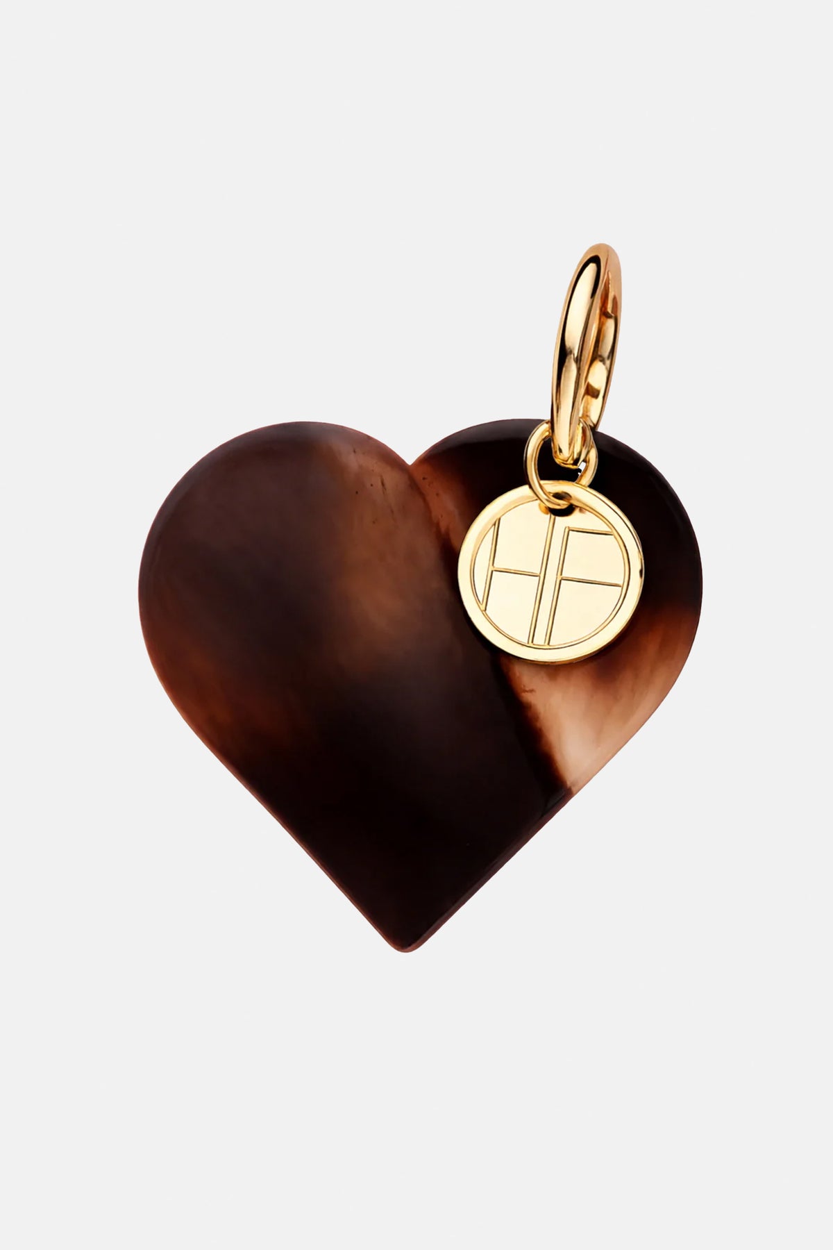 BAG CHARM/KEYCHAIN "LOVE" PINK/RED/HORN