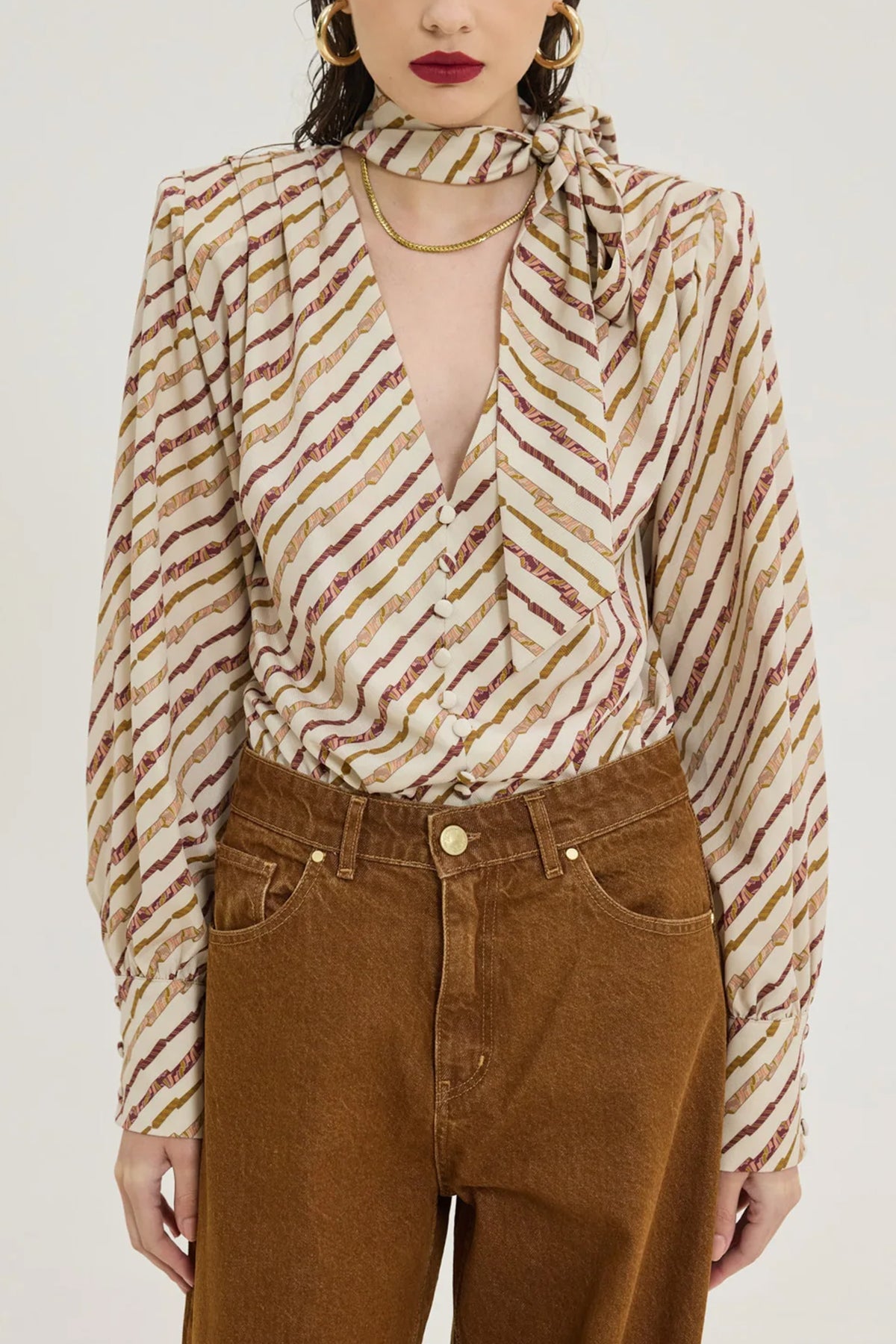 BODY WITH BOW TIE MULTICOLOR