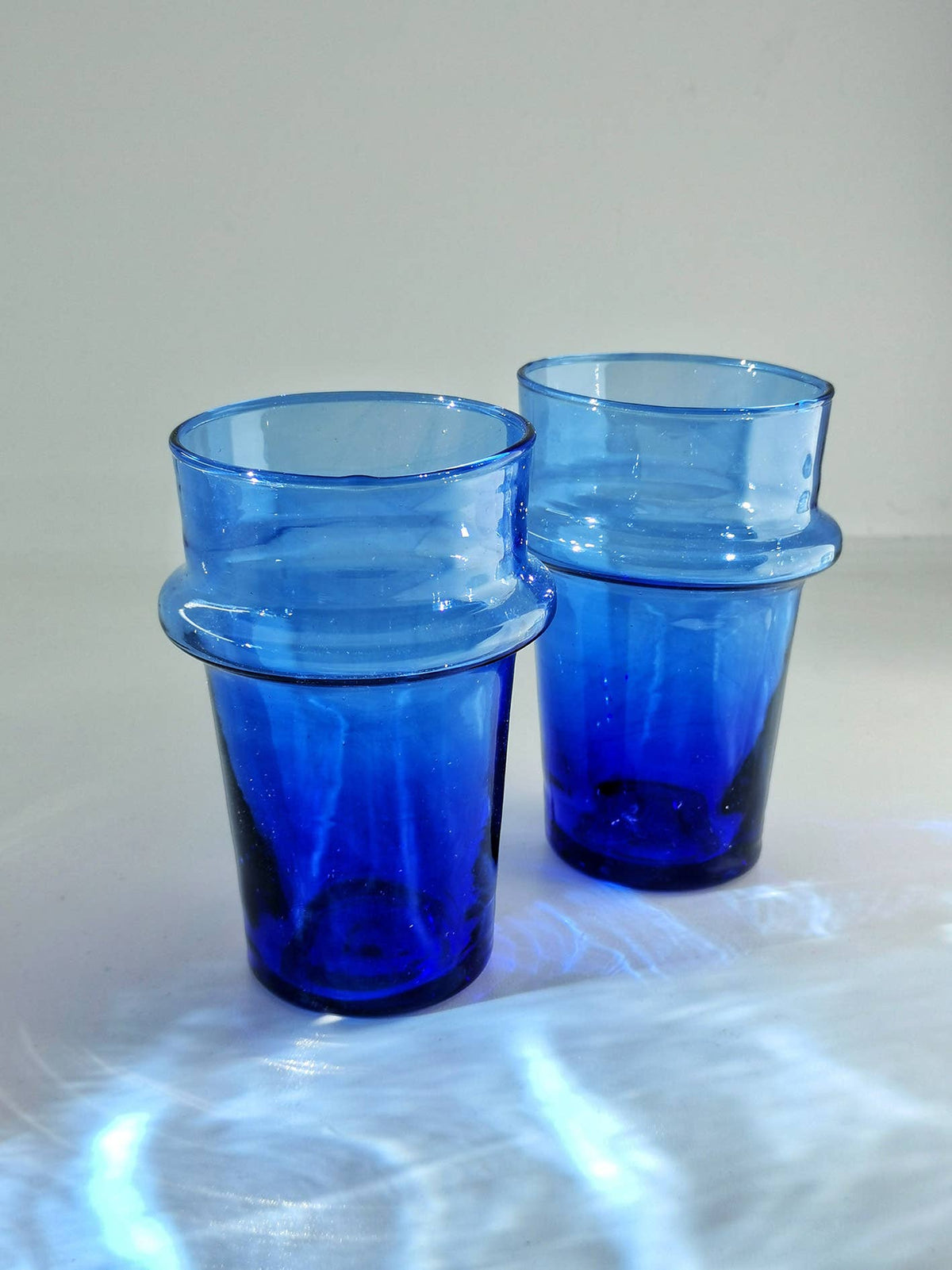 TEA GLAS "MAROCCO" BLUE