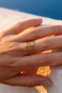 RING "KYMA" GOLD