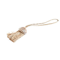 HANDMADE RAFFIA TASSLE "JELLYFISH" NATURAL