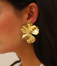 STATEMENT EARRINGS "VICKY" GOLD