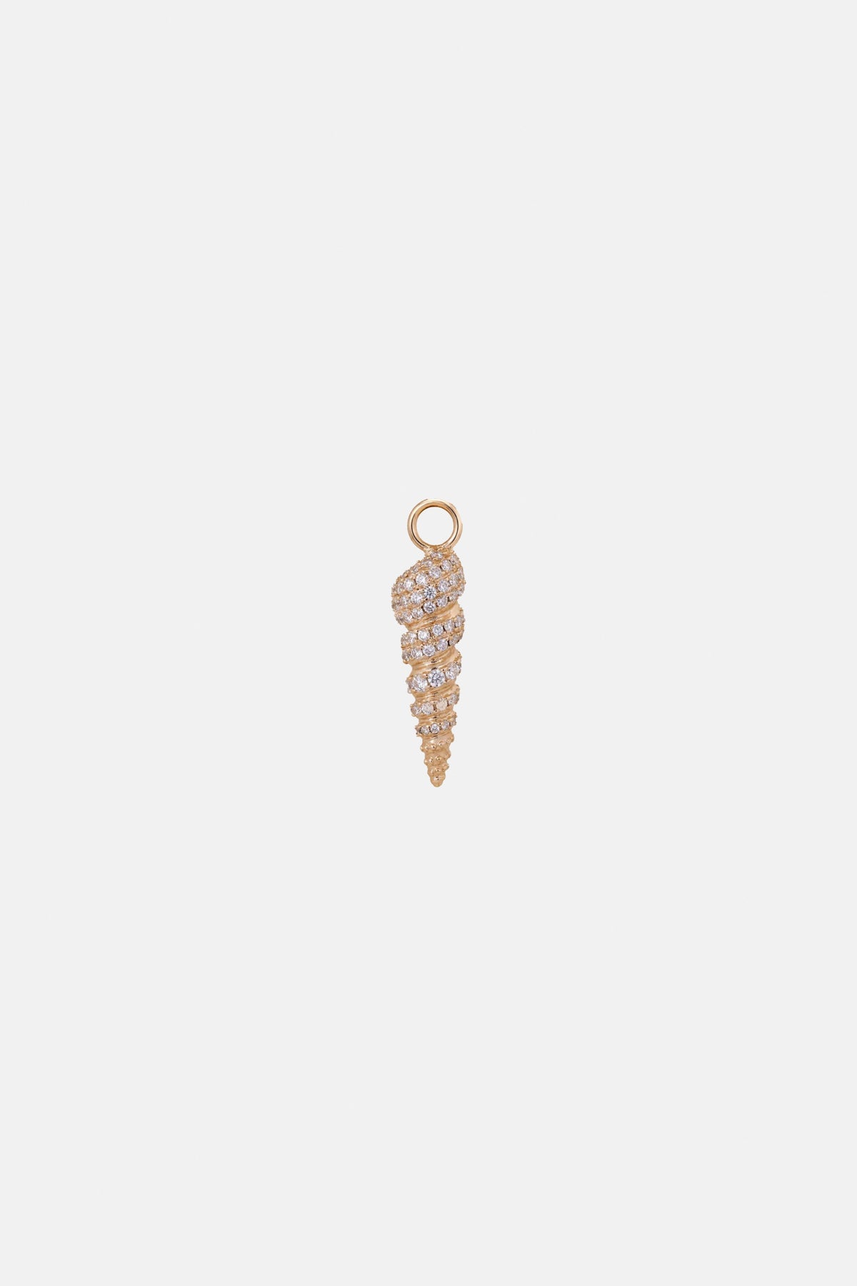 CHARM "ROMI" GOLD/ZIRCONIA