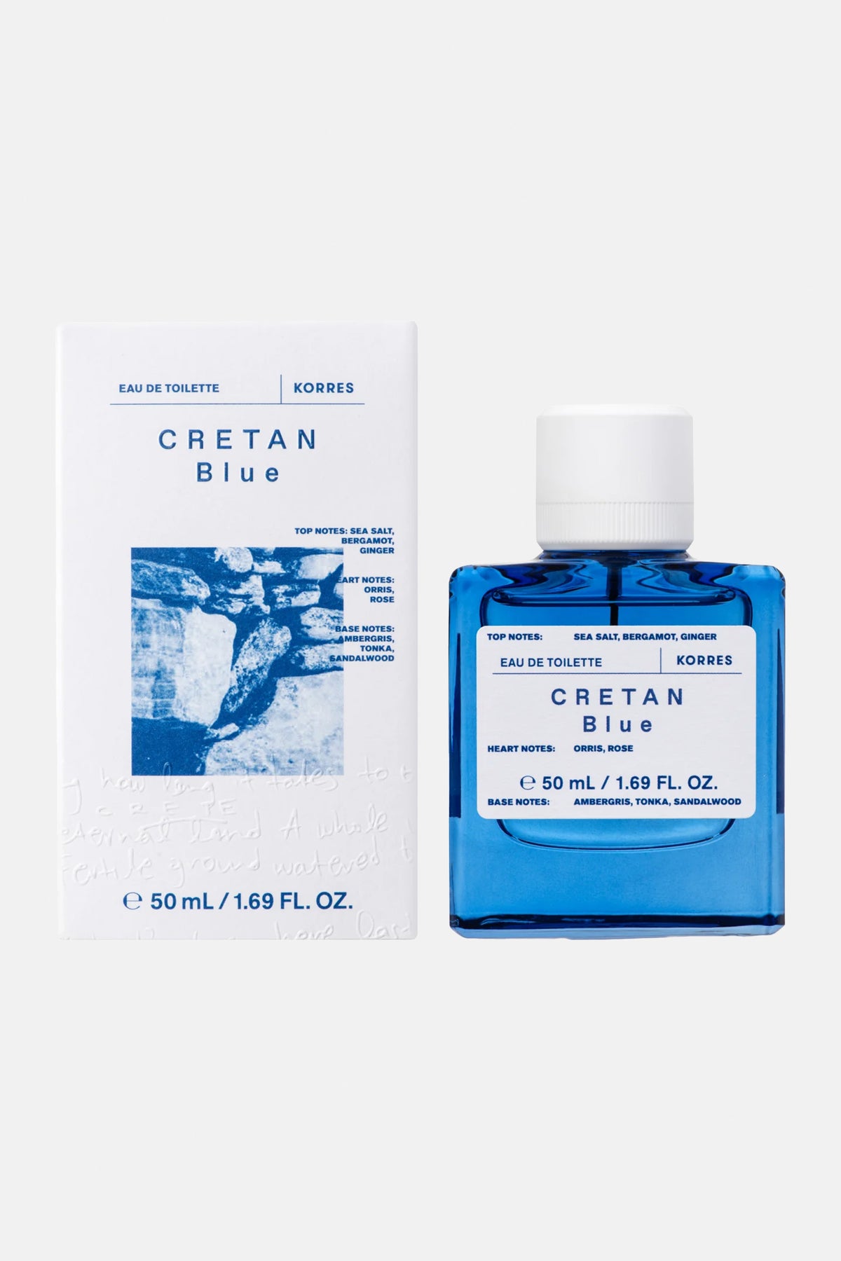 EAU DE TOILETTE "CRETAN BLUE"