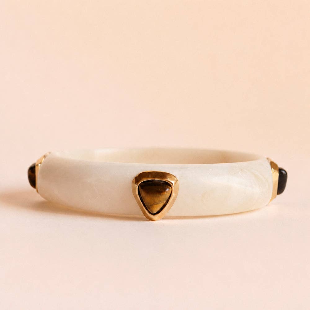 BANGLE MARBLE TIGEREYE