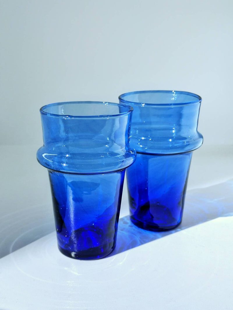 TEA GLAS "MAROCCO" BLUE