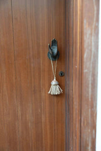 HANDMADE RAFFIA TASSLE "JELLYFISH" NATURAL