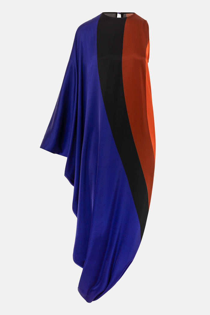 ASYMMETRIC ONE SHOULDER DRESS "PANTHEON" GAITIS BOTTLES