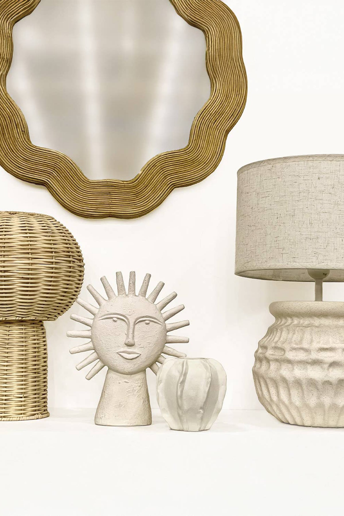 DECORATION OBJECT "ILIOS" ECRU