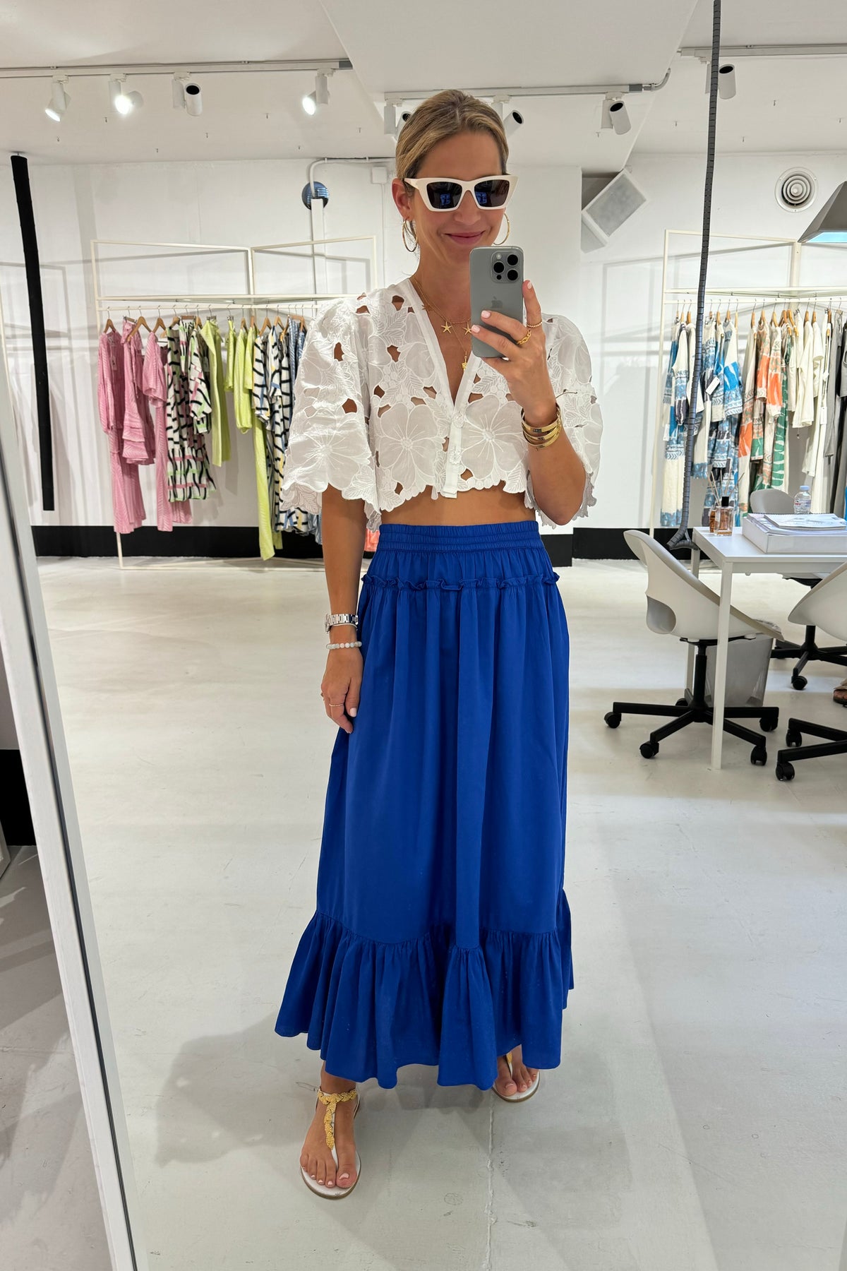 MIDI SKIRT "IRIDA"