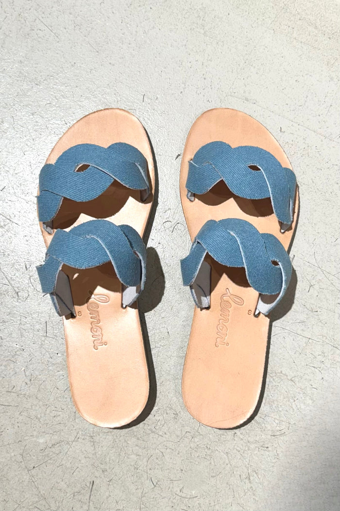 SANDALS "LIGHT DENIM"