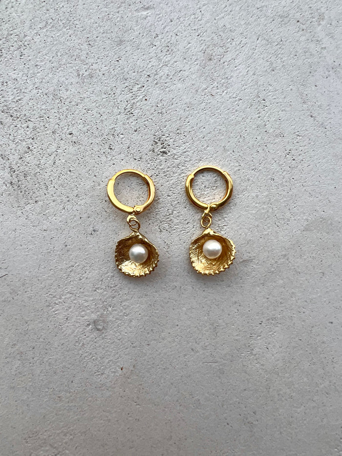 EARRINGS "LITTLE MERMAID" GOLD