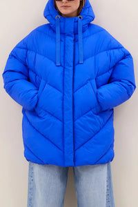 ULTRA OVERSIZED PUFFER JACKET KINGSBLUE