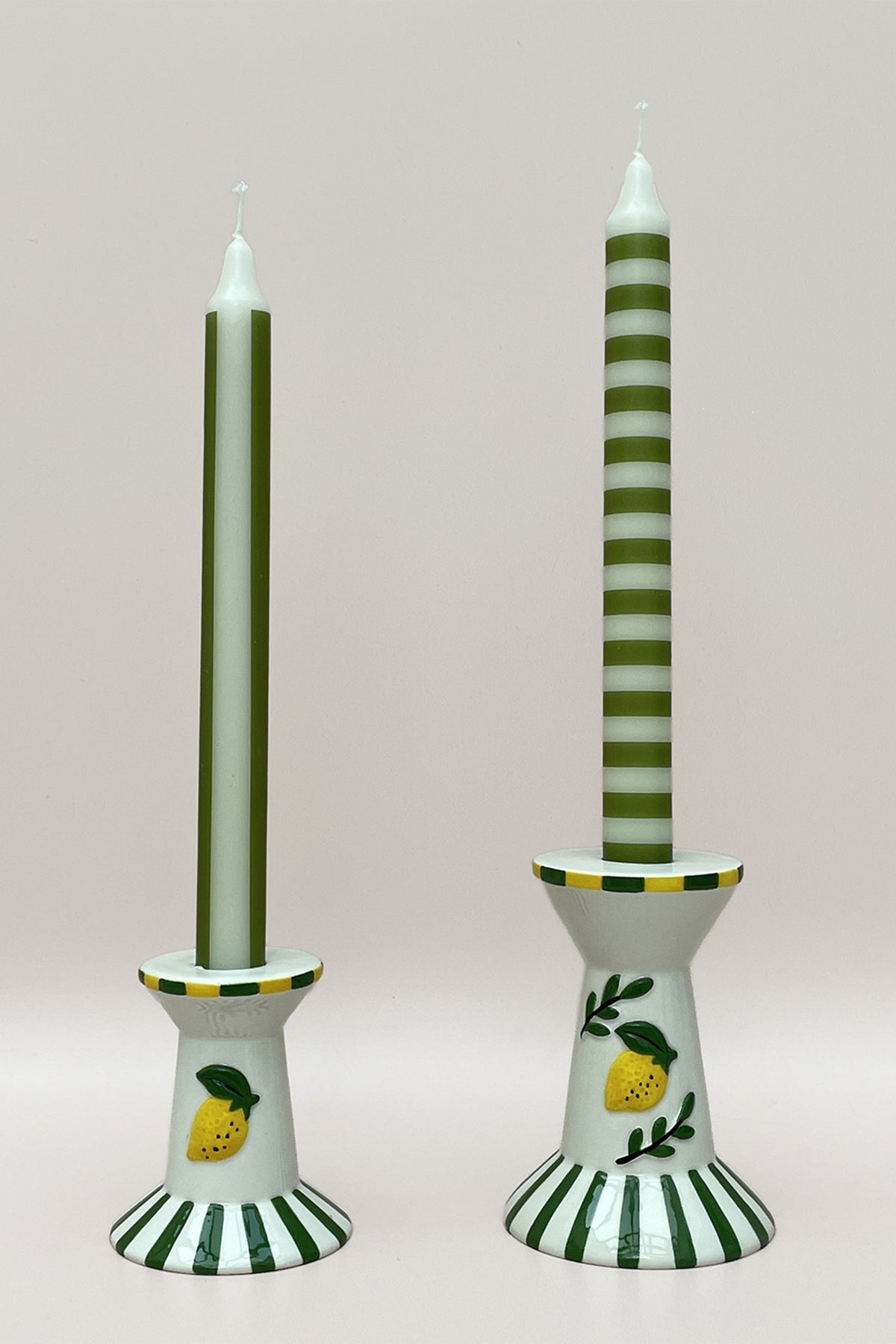 CANDLE HOLDER "LEMONI" MULTICOLOR