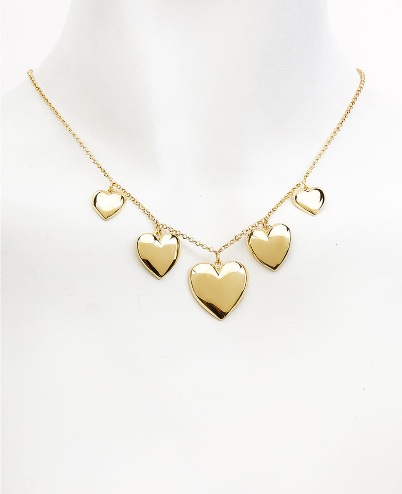 NECKLACE "MARGAUX HEART" GOLD
