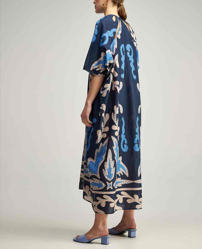 OVERSIZED DRESS „TINOS" - DARK BLUE