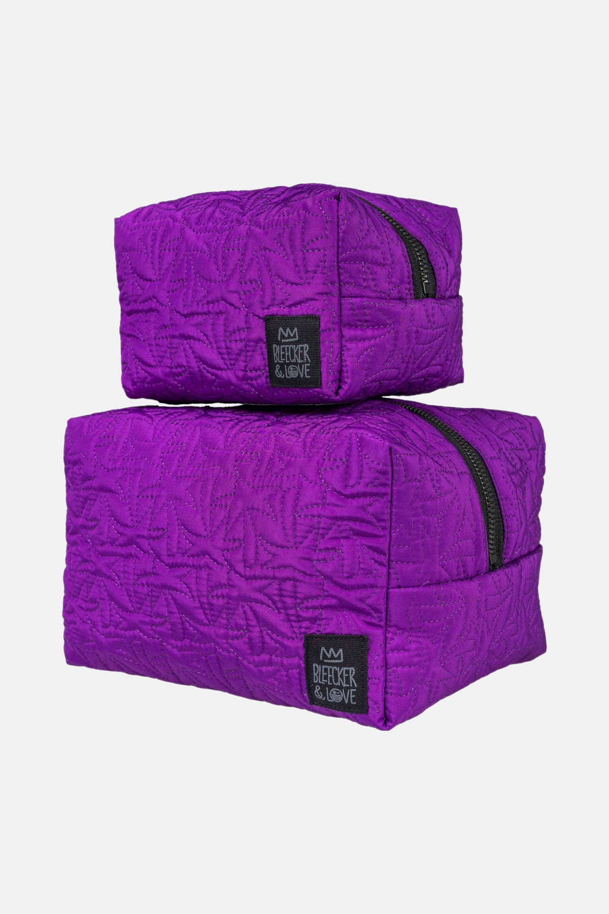 COSMETIC POUCH "PALM TREE" PURPLE