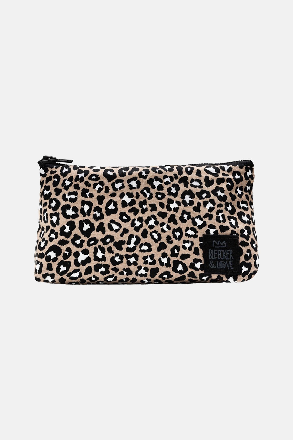 MINI POUCH "PROBO" TAUPE/BLACK