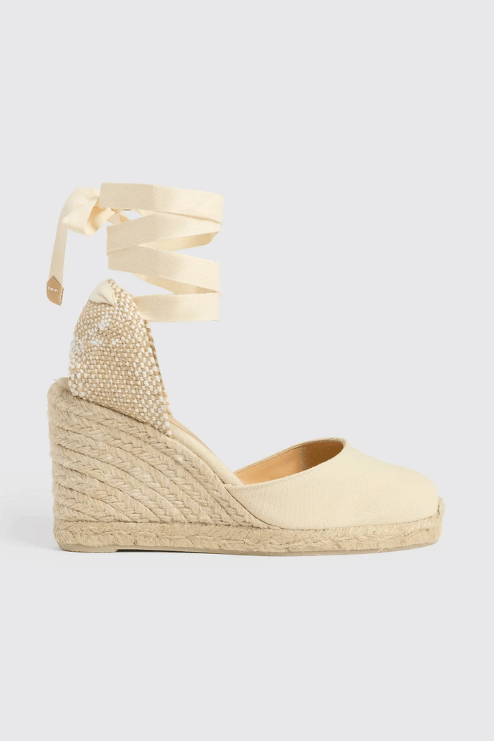 ESPADRILLES WEDGES "CARINA" IVORY