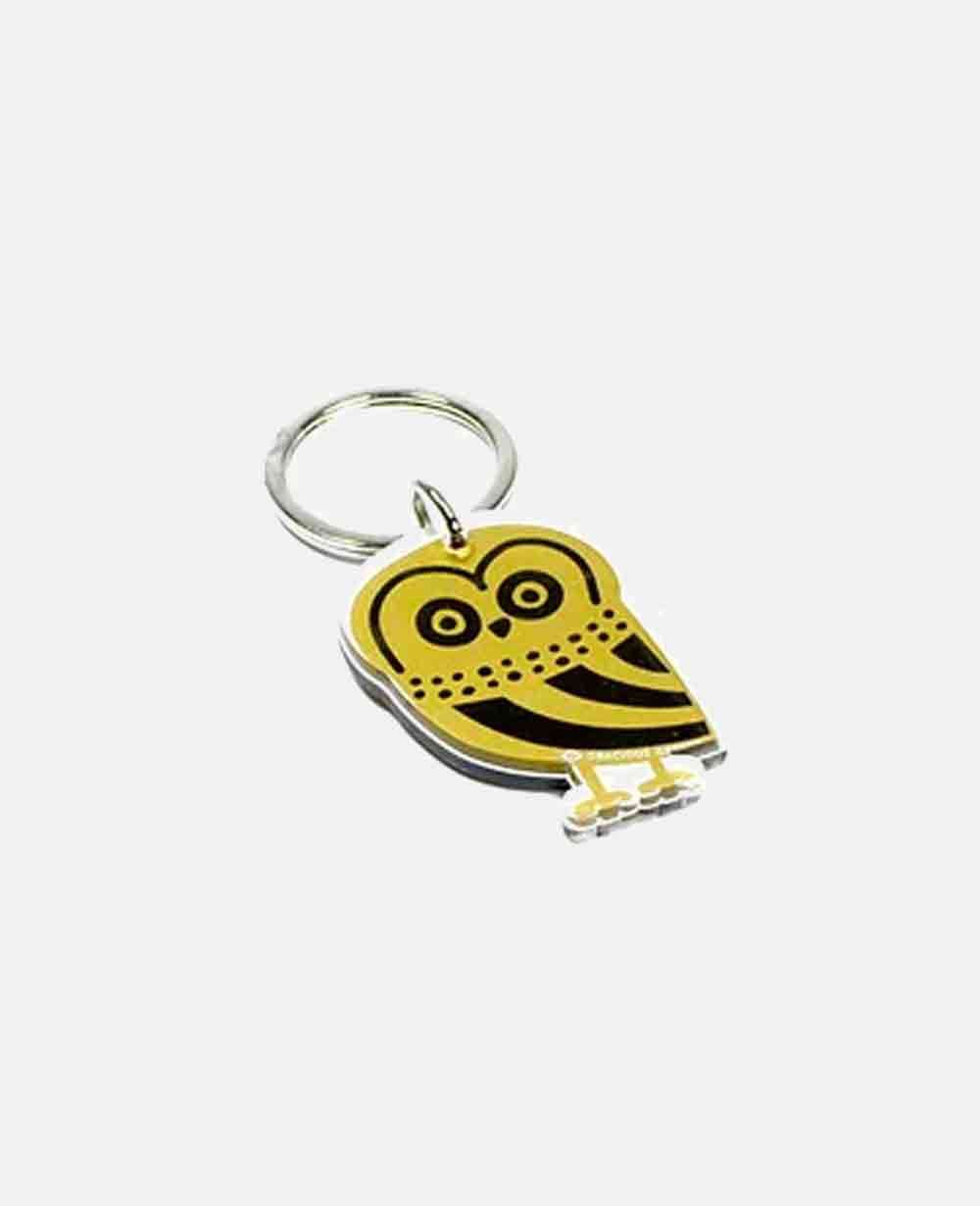 KEYCHAIN “OWL” GOLD/BLACK