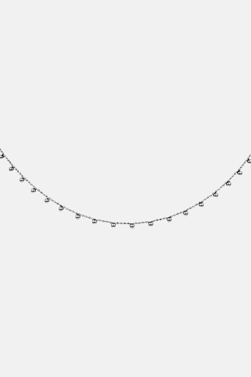 NECKLACE "KUDUNI“ SILVER