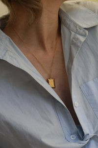 THIN NECKLACE "ANGEL" GOLD