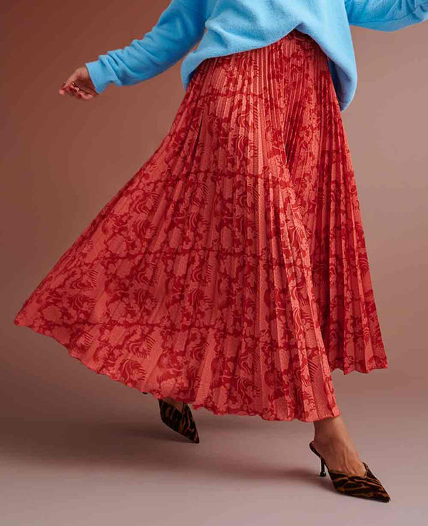 MAXI SKIRT "CARMELINA" RED