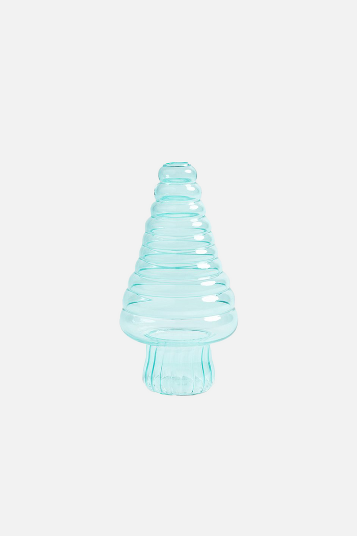 VASE "PINE" BLUE