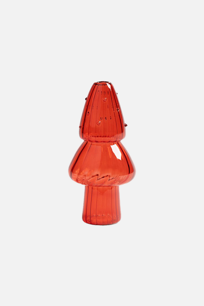 VASE "PINE" RED