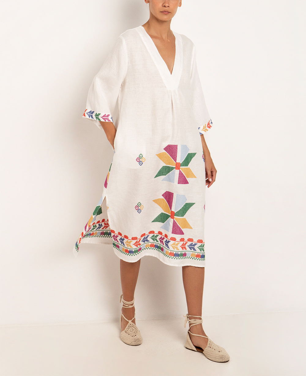 MIDI KAFTAN DRESS 