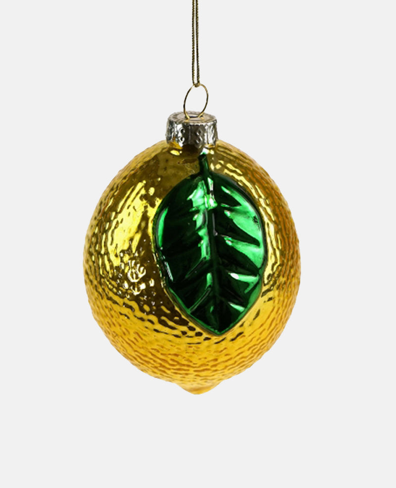 CHRISTMAS BALLS  "LEMON"