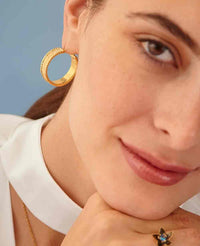 HOOPS "QUEEN" GOLD