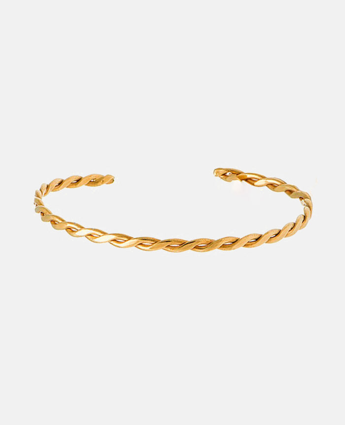 BRACELET "THE BRAID" GOLD