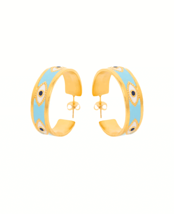 HOOPS ENAMEL „EYE"