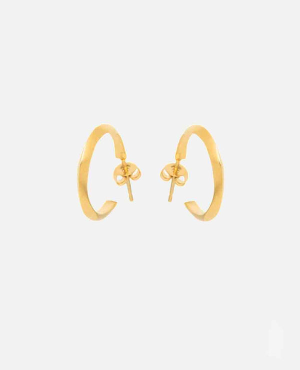 HOOPS "TRIGONO" GOLD